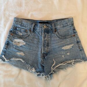 Aeropostale Women’s Distressed Jean Shorts